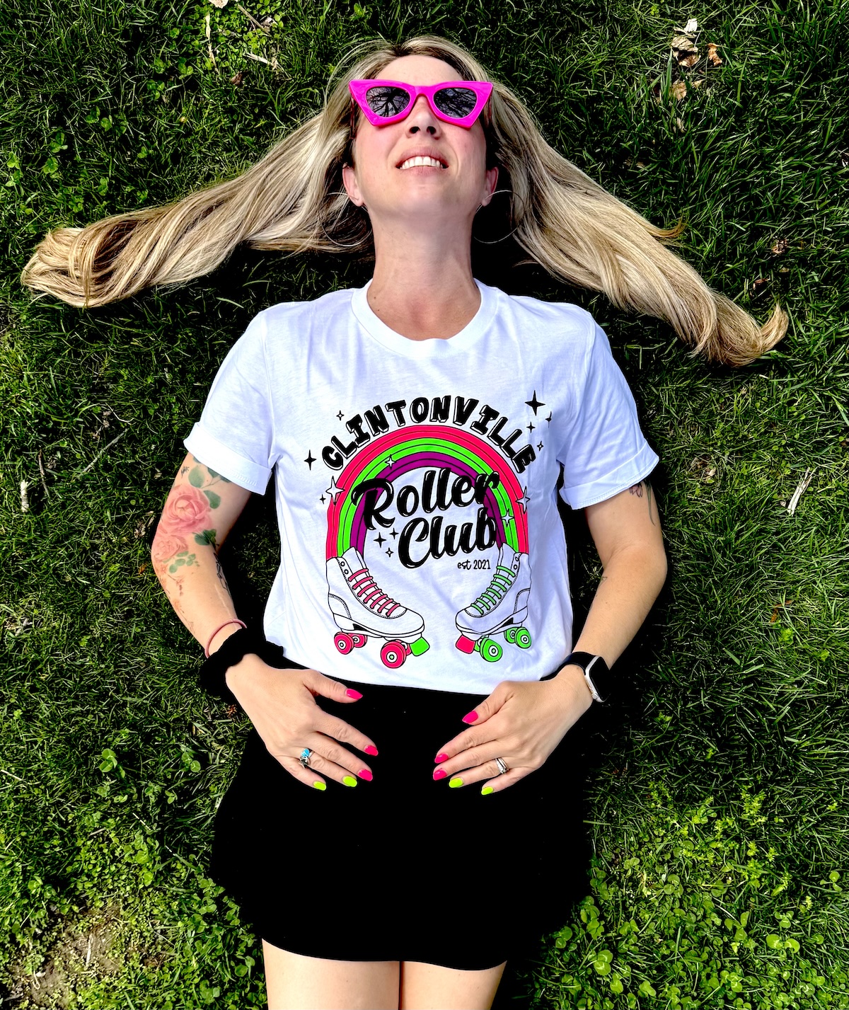 Rainbow Skates T-Shirt